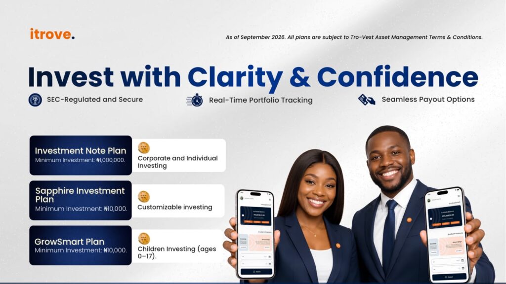 i-trove mobile investment app